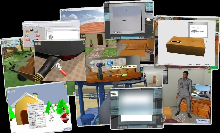 Nexter Training — simulateur GVT : procédures, outils auteur, humanoïdes virtuels