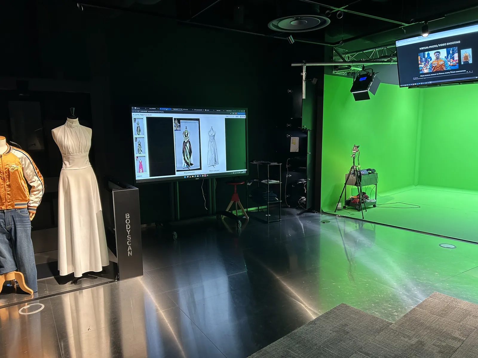 Le showroom de l'Innovation Lab, où je fais mes démos